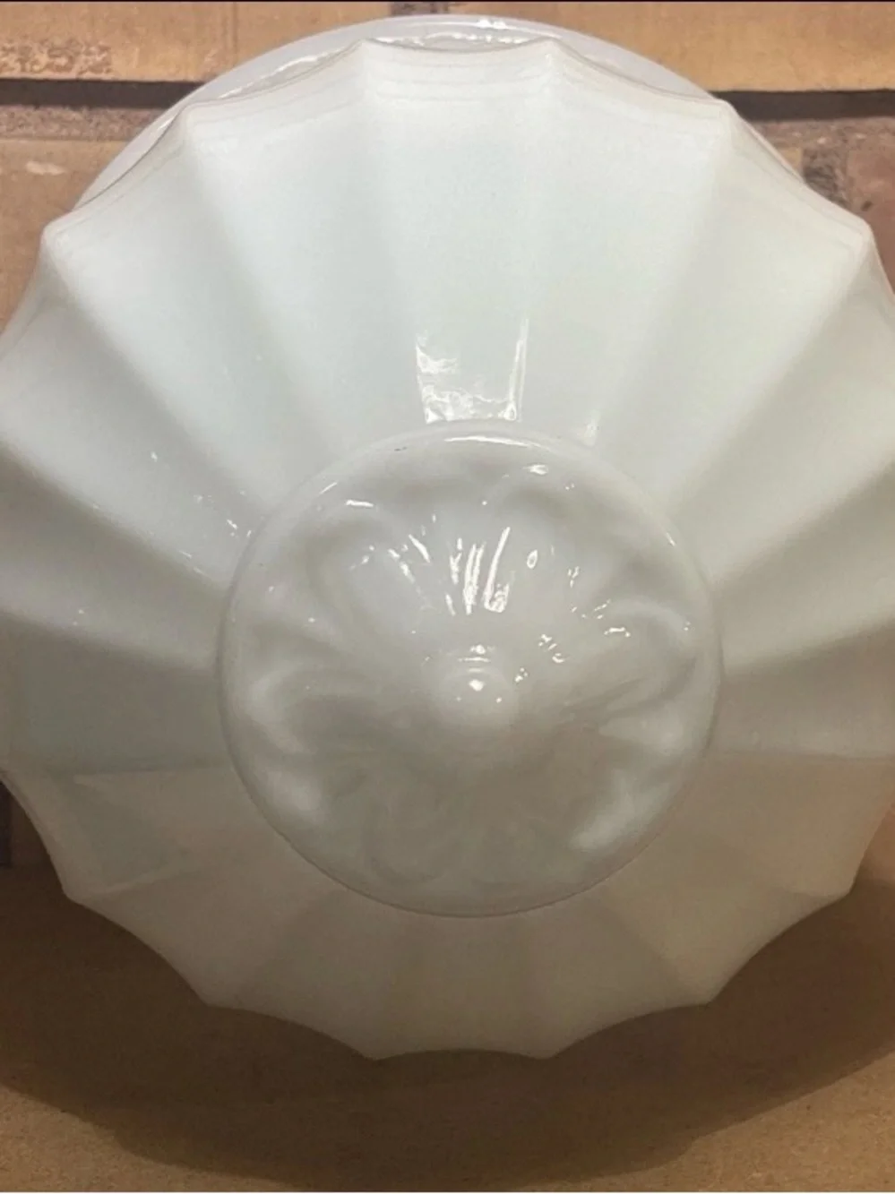 Fluted Doric Acorn Shade - Rejuvenation 4” Fitter
